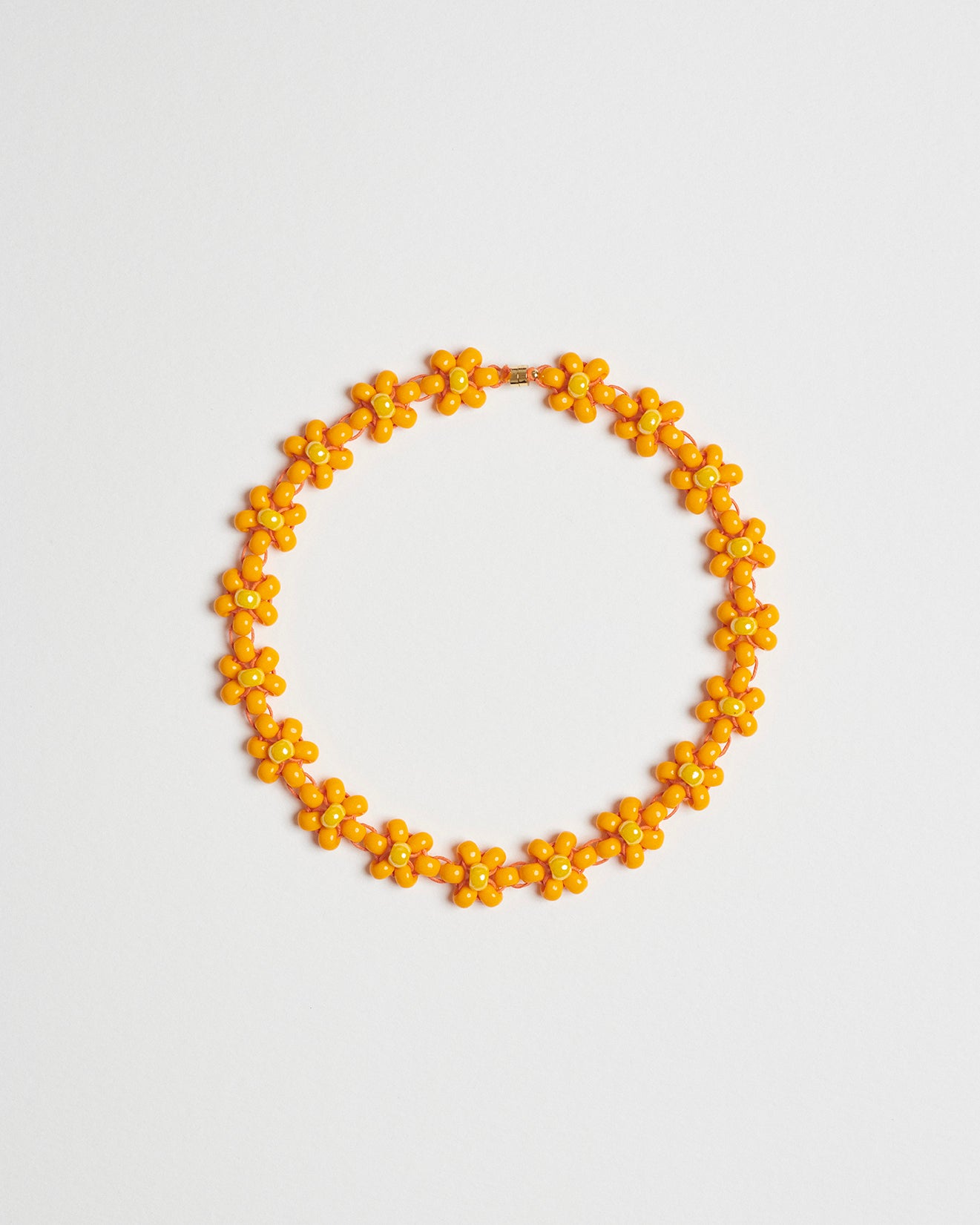 Marigold Large Glass Beads Fleur Versatile