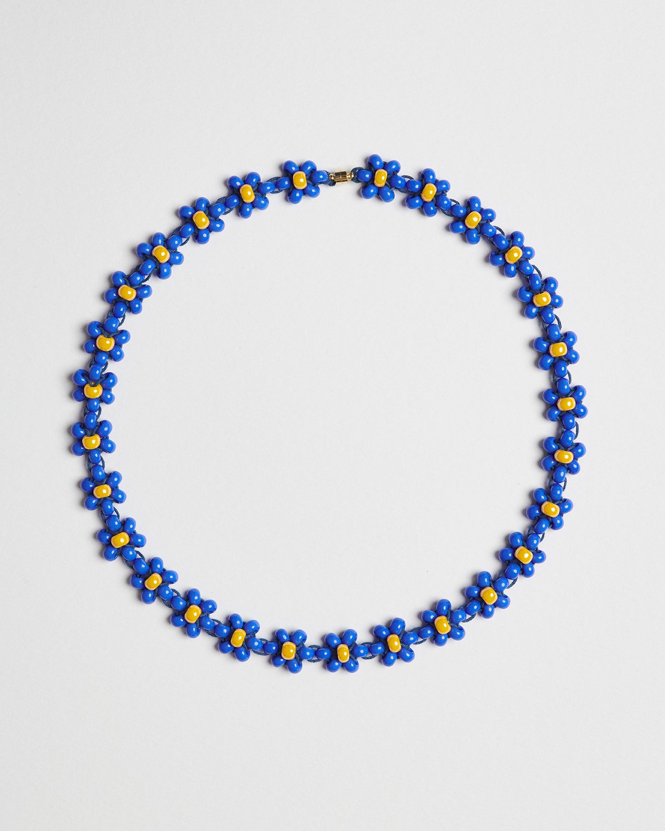 Cornflower Large Beads Fleur Longue