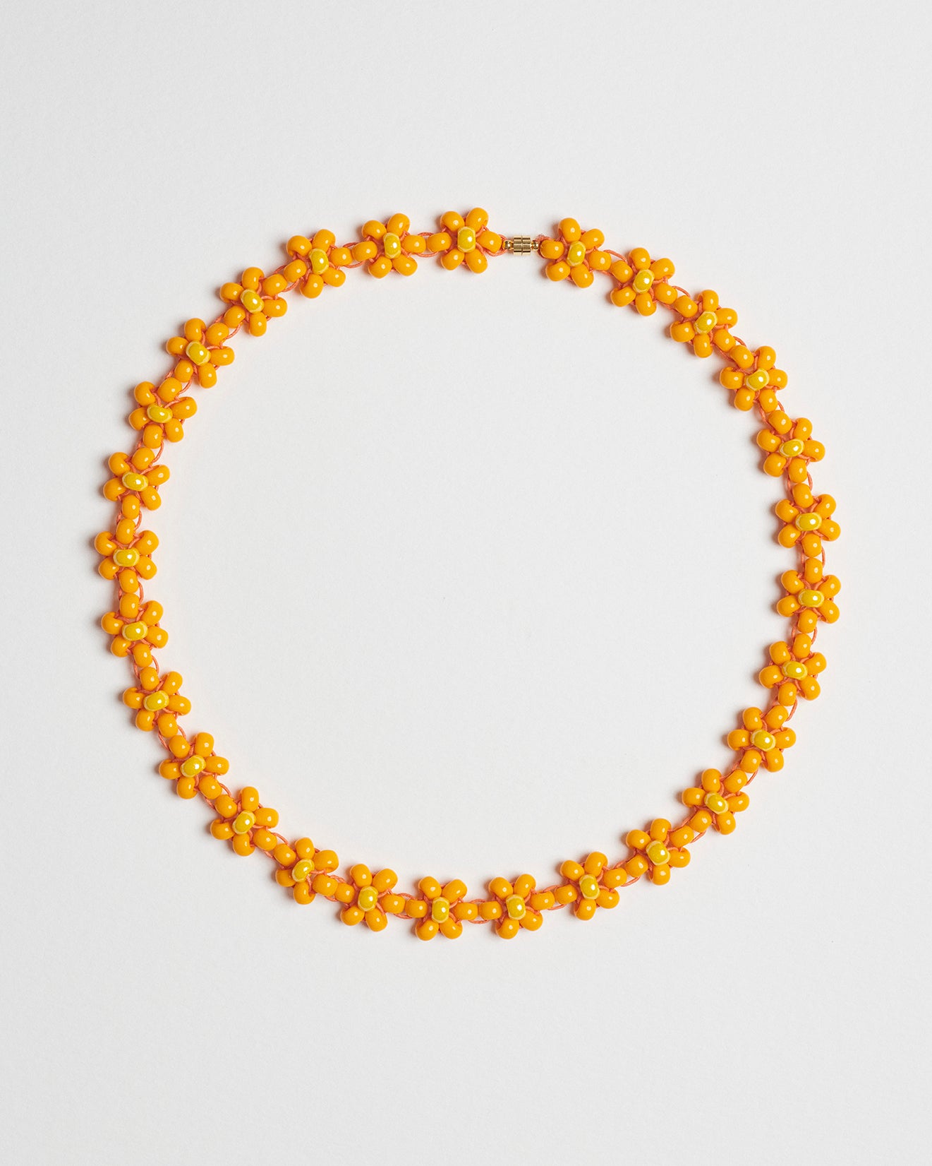 Marigold Large Beads Fleur Longue