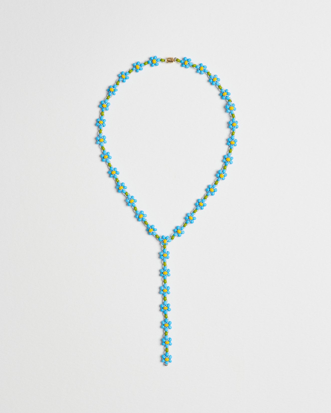 Azure Hyacinth Flower Rosary