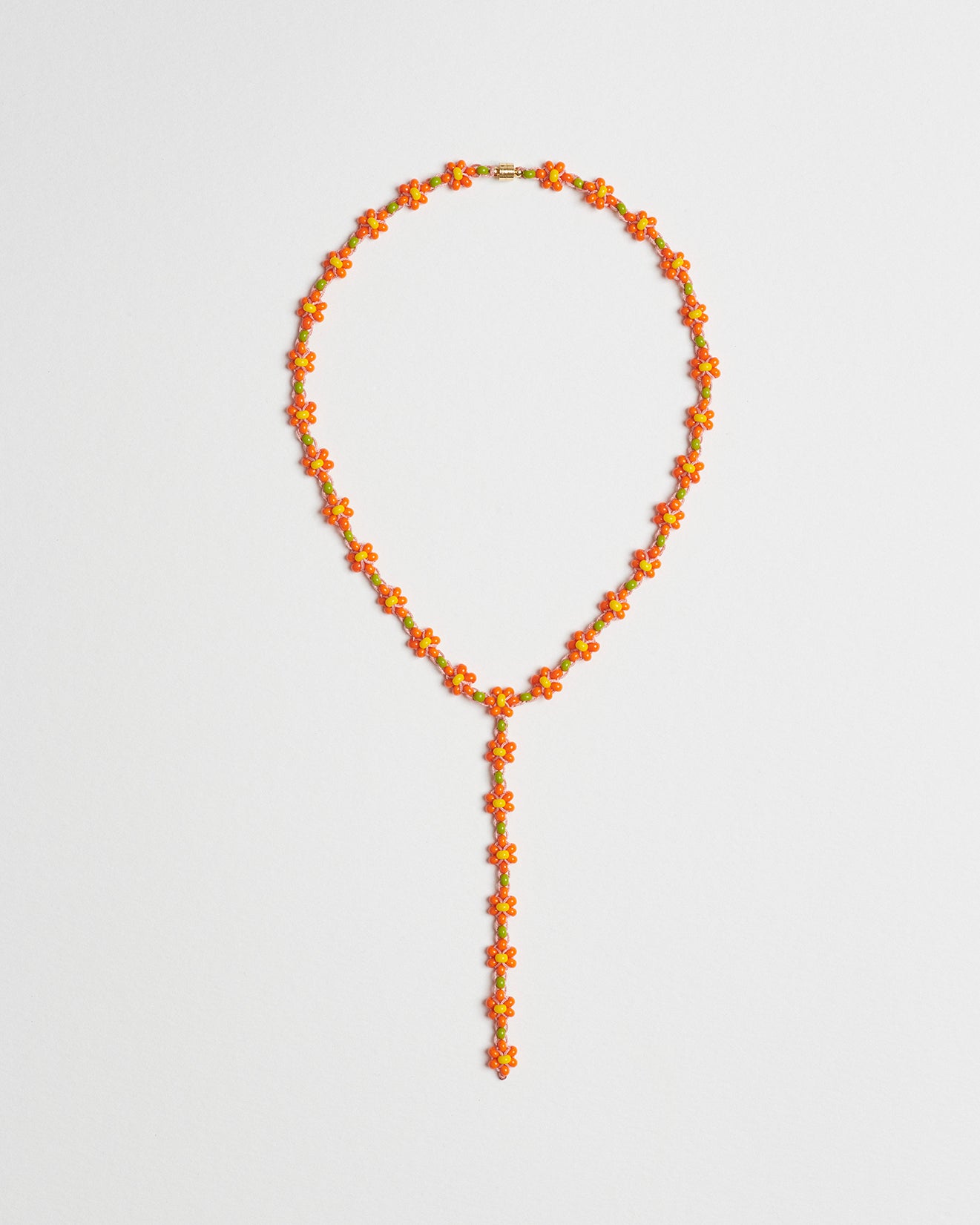 Tiger Lily Flower Rosary