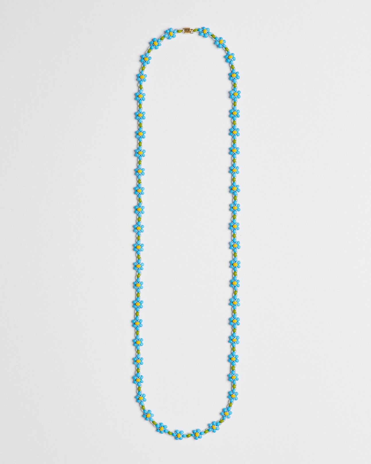 Azure Hyacinth Small Beads Fleur Longue