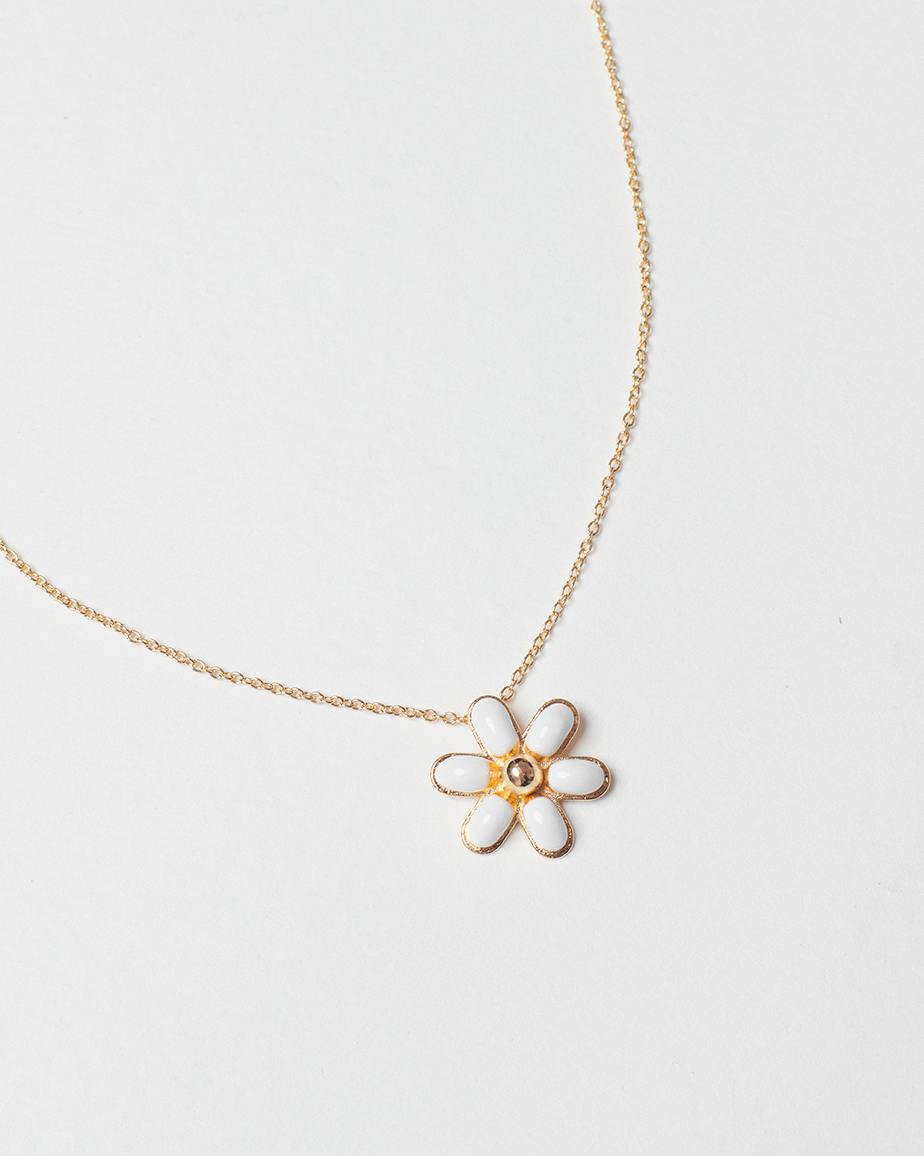 Daisy Delight Fleur Dorée necklace